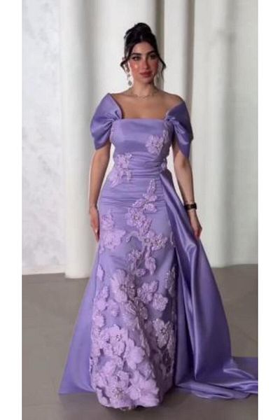 SOOL Mikado Dress Embellished with Embroidery