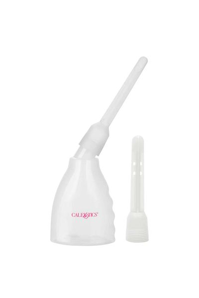 OEM Reusable Intimate Irrigator, CalExotics Ultimate Douche, Professional Intimate Hygiene, White