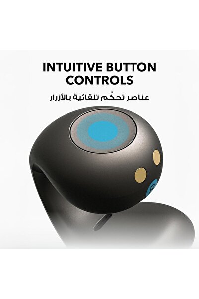 Soundcore سماعات أذن بمشبك مفتوحةساوندكور C40i من انكرتصميم مفصل مرن أزرارتحكم خفيفةالوزن معززبالذكاءالاصطناعي