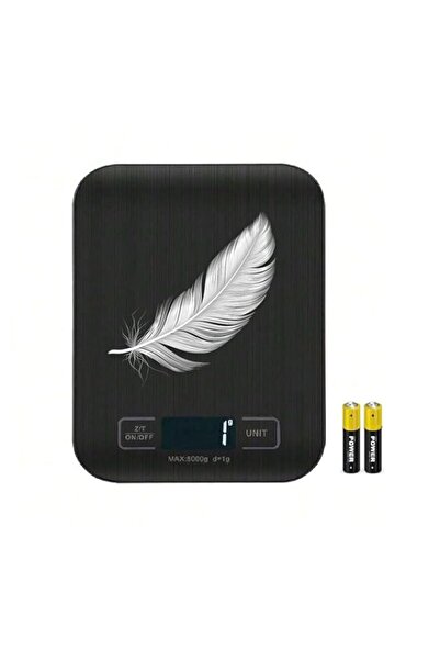 Generic ميزان مطبخ رقمي، مصنوع من الفولاذ المقاوم للصدأ 304، زر لمس، نحيف للغ...