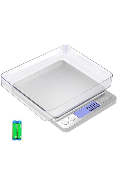 Generic ميزان طعام رقمي صغير من MEIYA، 0.01 جرام/0.001 أونصة، وزن دقيق 500 جر...