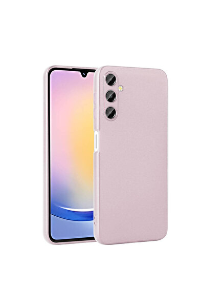 sickossi حافظة جالاكسي A25 SCKS غطاء سيليكون بريميير - ذهبي وردي