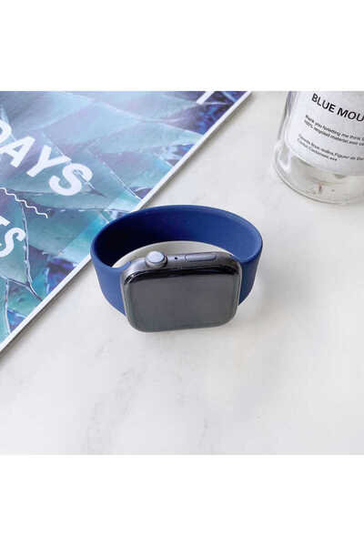 sickossi ساعة متوافقة مع KRD-31 مقاس 38 ملم بحلقة واحدة صغيرة SCKS باللون الأزرق