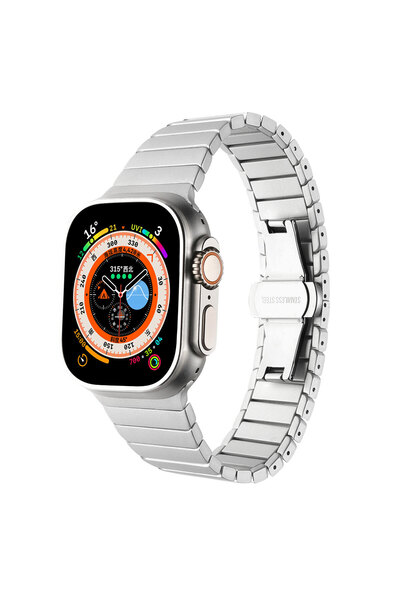 sickossi Watch 7 45mm Band Compatible Krd-79 Metal Strap Strap Scks- Gray