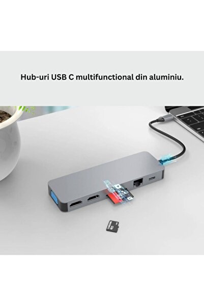 Cristalis Sale Docking station, 13 in 1 Hub 4k USB Type-C adapter, CRISTALIS SALE™, Multiport