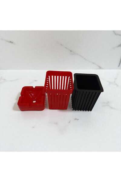 Mrt Odorless Double Layer Luxury Ashtray 12X8Cm