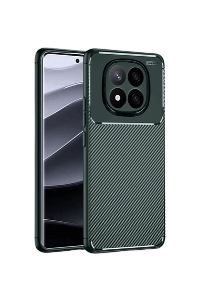 BLUETECH Xiaomi Redmi Note 14 4g Auto Focus Case Carbon Cover Screen Protector Gift