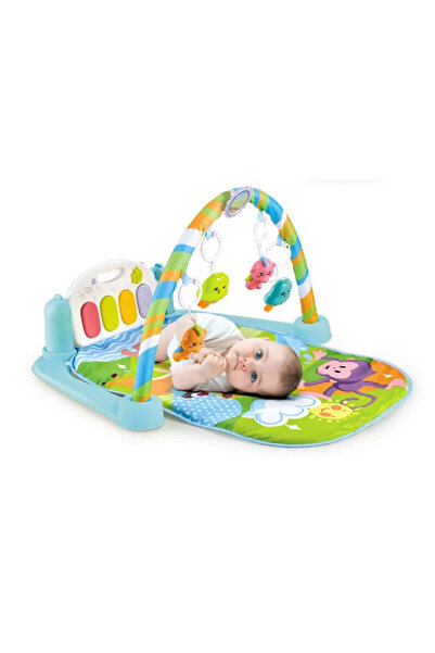 Toy Μουσικό χαλάκι παιχνιδιού για μωρά με διαδραστικό πιάνο 5 σε 1, κέντρο δρ...