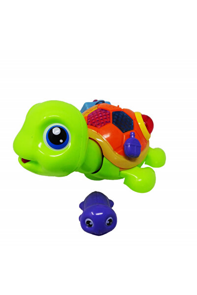 Toy Familie interactivă de țestoase cu lumini și sunete, Jucării interactive ...