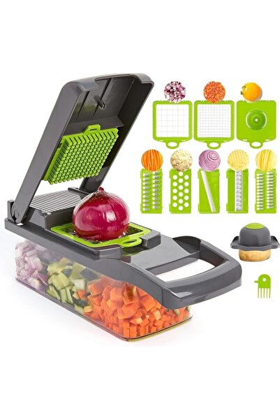 Generic مفرمة الخضار SmartGrist، مفرمة البصل الاحترافية، مفرمة طعام متعددة ال...