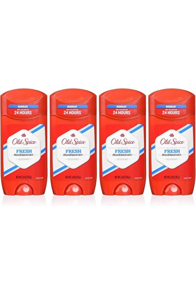 Old Spice مزيل عرق منعش عالي التحمل (عبوة من 4 قطع)