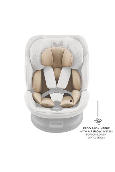 Kinderkraft Scaun Auto Xpedition 3 I-Size 40-150 Cm, Beige