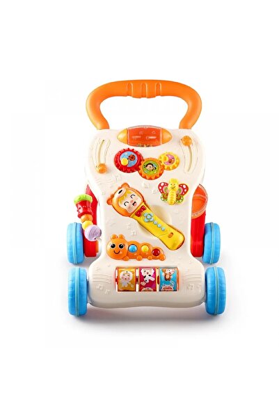 Toy Музикална проходилка за бебета с образователни дейности - Youleen Intelle...