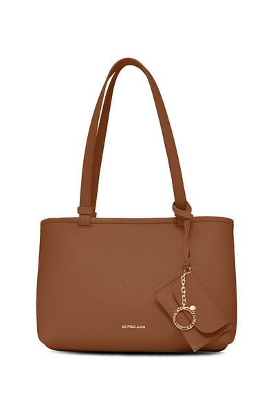 U.S. Polo Assn. Geantă de umăr pentru femei, bronz, Us25550