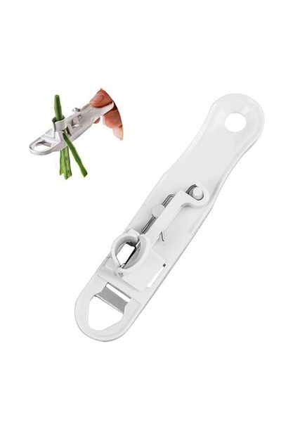 Generic BIGTHREE French Bean Slicer, Green Beans Cutter, Bean Cutting Tool for Kitchen, Multi-Function Quic