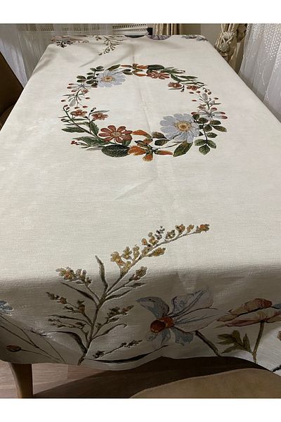 MYHOMEGOBLEN Tapestry Şönilli Tablecloth