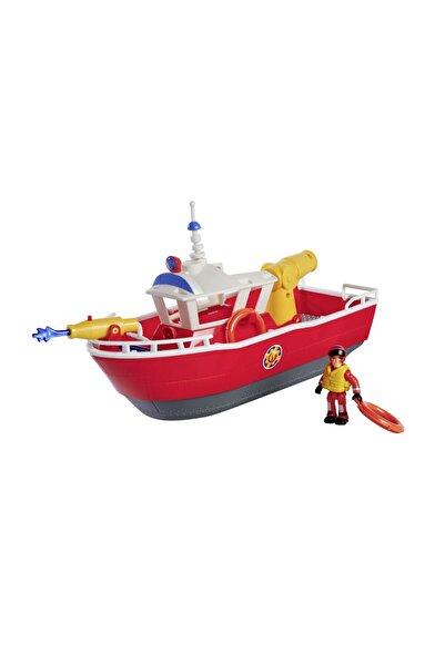 Simba Fireman Sam Titan Rescue Boat with Sam Figure and Accessories