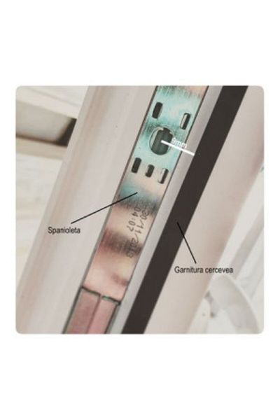 Vorne Sistem blocare usa balcon cu bila, falt 13 mm,