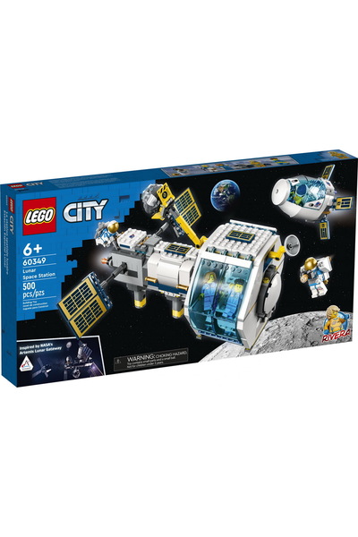 Evelise LEGO CITY STATIE SPATIALA SELENARA 60349