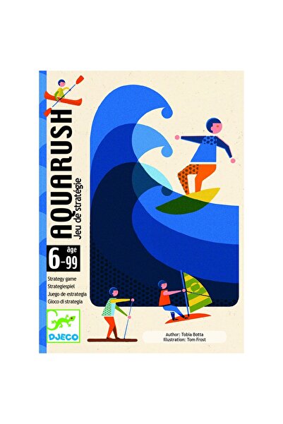 djeco Joc de carti Aquarush, Djeco, editie pentru explorare