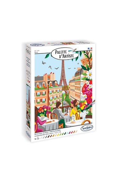 Sentosphere Painting by numbers - Paris -