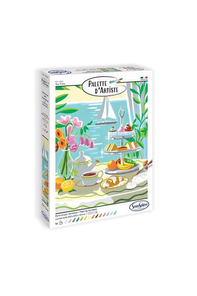 Sentosphere Painting by numbers - Tea Time -