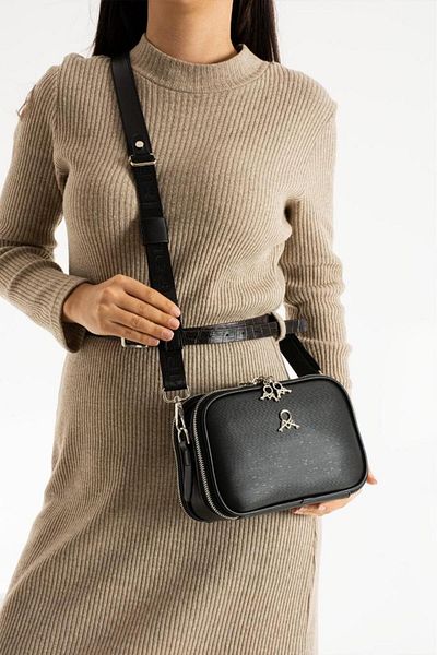 Baginn Cross Strap Women's Shoulder Bag 25*15 cm Vegan Leather Mega Bag Messenger Bag Faux Leather