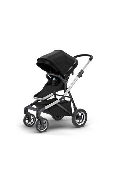 Thule SLEEK Stroller Grey Frame and Midnight Black Canopy
