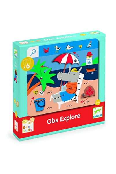 djeco Joc Eduludo Obs Explore, Djeco, super rezistent