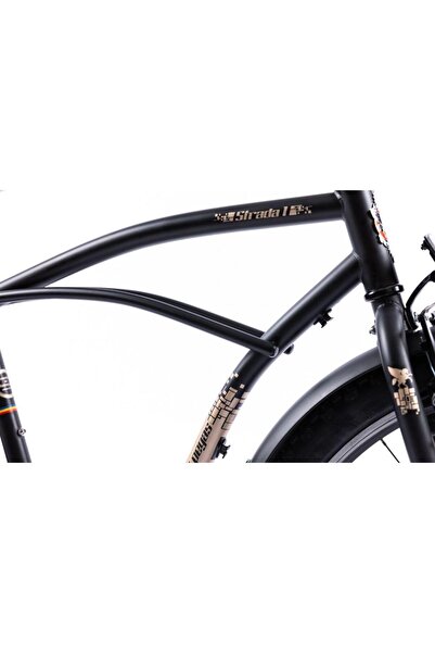 Pegas Strada 1 26'' Ατσάλι 1S Ματ Μαύρο