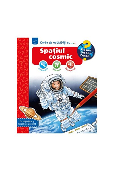 Editura Casa Carte de activitați cu .... Spațiul cosmic - Dominique Conte