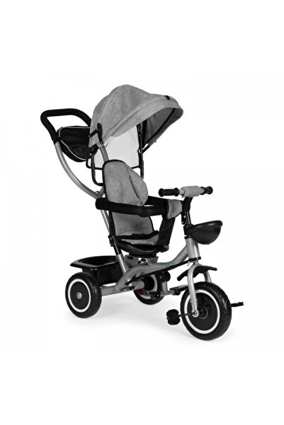 Ecotoys Tricicleta 2 in 1 pentru copii scaun rotativ 360a° roti din spuma EVA...