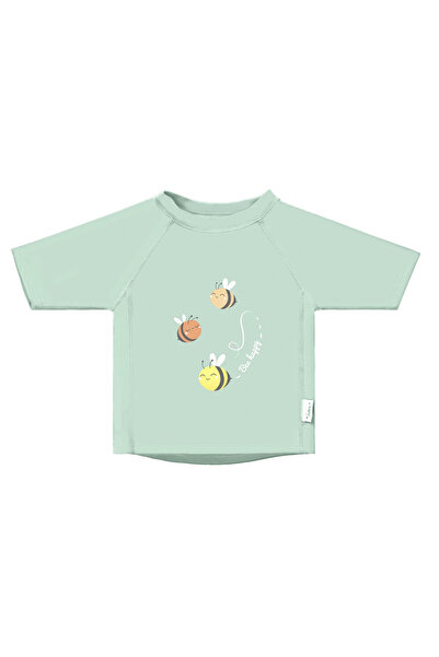 SARO BABY Tricou cu protectie solara UV UPF 50+, 6-12 luni, Bee Happy