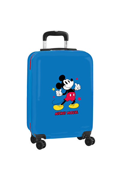 safta Troler Mickey Mouse cu carcasa rigida, 34x55x20 cm