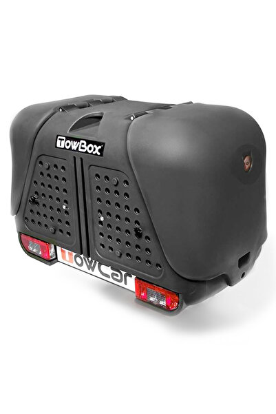 Aragon Ρυμουλκούμενο V2 DOG, κουτί αποσκευών με κοτσαδόρο, μαύρο