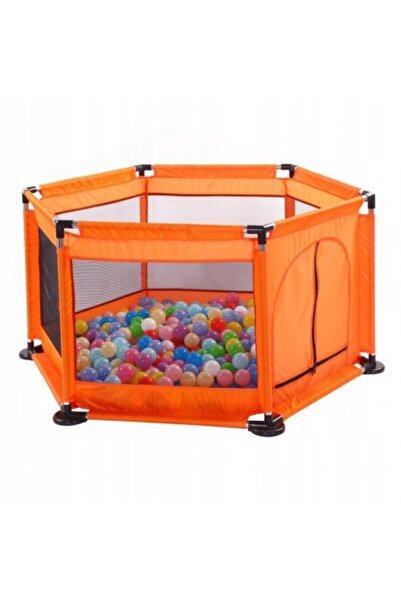 Kardett Tarc pentru Bebe cu 50 Bile Colorate, 130x113x65 cm, pliabil, usor de montat