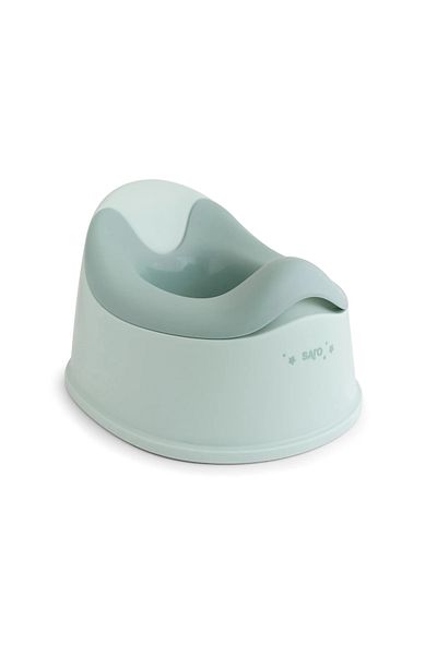 SARO BABY Children's potty, EasyStart, removable container, non-slip base, anti-splash barrier, Mint