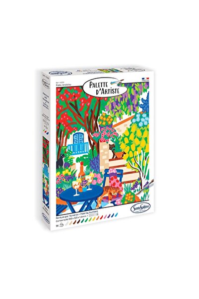 Sentosphere Painting by numbers - Patio Andalou -