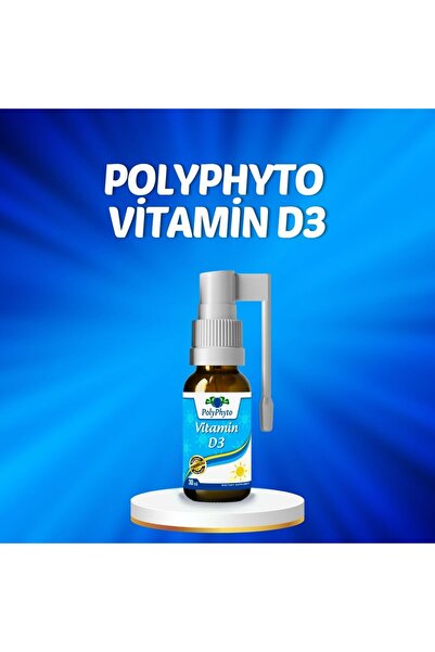 PolyPhyto Vitamin D3 30ml (zeytinyağı Içerikli)