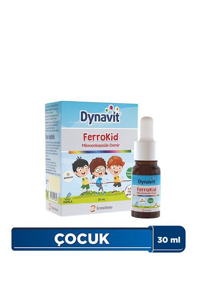 Dynavit Ferrokid Drops 30 ml Tutti Frutti Flavored