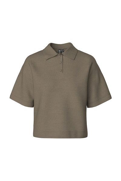 PIECES PCORINA SS POLO KNIT PWP BC
