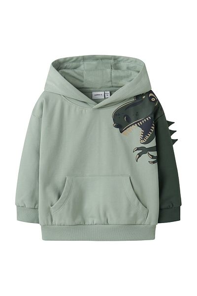 Name it Nmmnash Ls Nreg Sweat Wh Bru Box