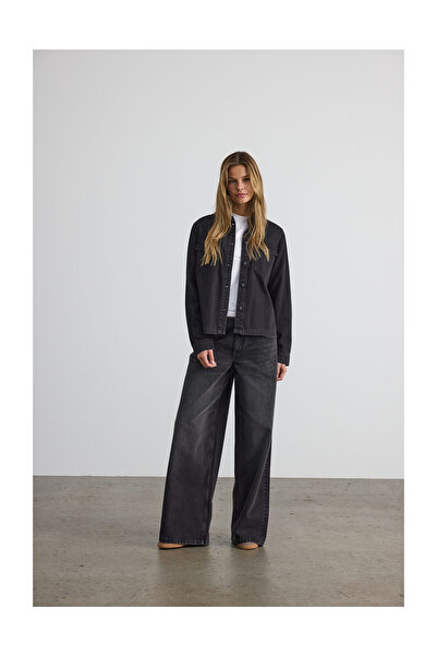 Noisy May NMNEW SIGNE L/S DENIM SHIRT VI001BL NOOS