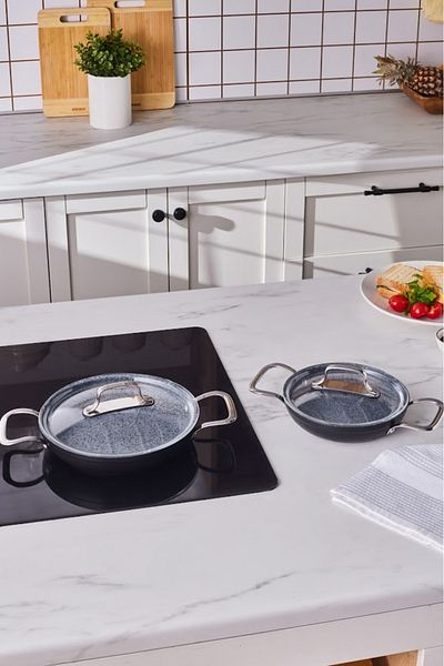 Karaca Biogranit Monet Black 4 Piece Stage Set