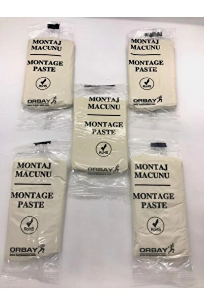 Orbay Klima Montaj Macunu 1 Adet Macun 185 Gram.5 Adet Fiyatıdır.
