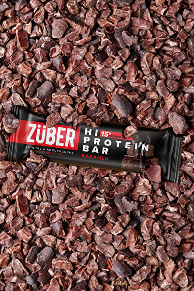 Züber Cocoa Hi Protein Bar 45Gr