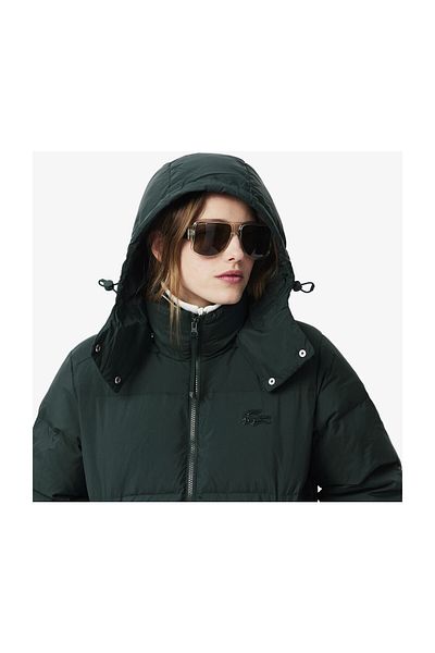 Lacoste Green Women's Coat Bf3262-00-Yzp