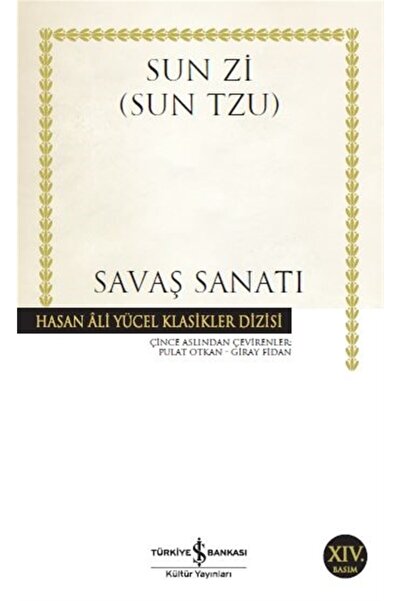 TÜRKİYE İŞ BANKASI KÜLTÜR YAYINLARI Savaş Sanatı - Sun Tzu 9786053322696