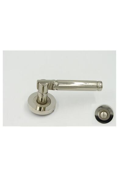 Sese Feyza Model Nikel-inox Wc Rozetli Kapı Kolu 200-95rw-21/53