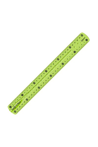 Maped Plastic Flexy Silicone 30 Cm Flexible Ruler (green)